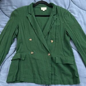 Everly Forest Green Women's Blazer